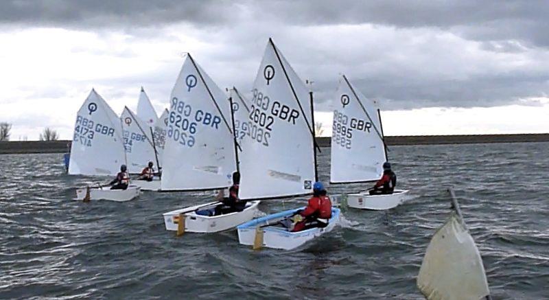 Young racing sailors are invited to hone their skills at Draycote Water photo copyright DWSC taken at Draycote Water Sailing Club and featuring the Optimist class