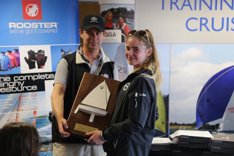 Alice Snook wins the Chichester Optimist Open photo copyright Brian Ayton taken at Chichester Yacht Club and featuring the Optimist class