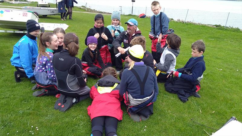 Steve Irish will be running a coaching day after the open for Optimist sailors at Draycote Water photo copyright Paula Irish taken at Draycote Water Sailing Club and featuring the Optimist class