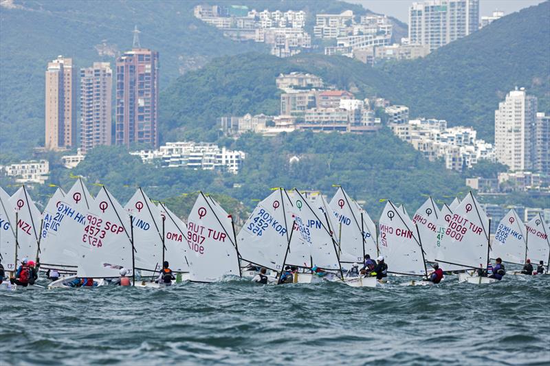 2017 Optimist Asian and Oceanian Championship day 4 photo copyright 2017 Optimist Asian & Oceanian Championships / Guy Nowell taken at Royal Hong Kong Yacht Club and featuring the Optimist class