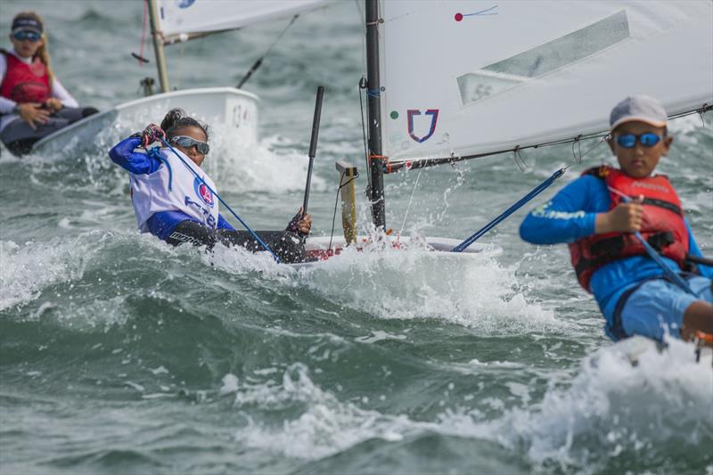 2017 Optimist Asian and Oceanian Championship day 4 photo copyright 2017 Optimist Asian & Oceanian Championships / Guy Nowell taken at Royal Hong Kong Yacht Club and featuring the Optimist class