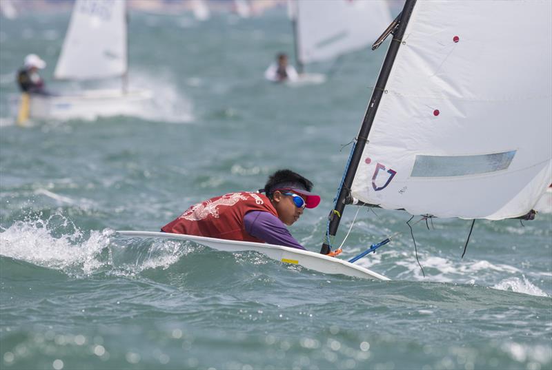 2017 Optimist Asian and Oceanian Championship day 5 photo copyright 2017 Optimist Asian & Oceanian Championships / Guy Nowell taken at Royal Hong Kong Yacht Club and featuring the Optimist class