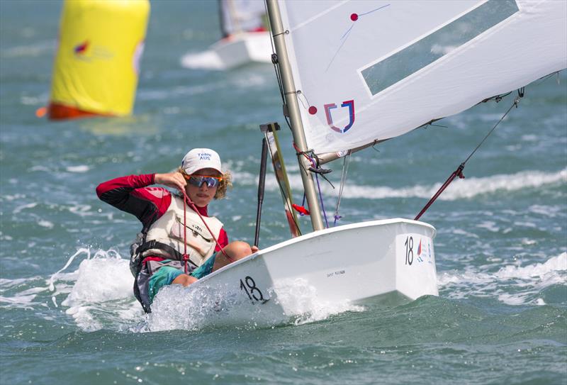 2017 Optimist Asian and Oceanian Championship day 5 photo copyright 2017 Optimist Asian & Oceanian Championships / Guy Nowell taken at Royal Hong Kong Yacht Club and featuring the Optimist class