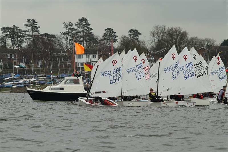 Optimist Grafham Easter Egg photo copyright Bill Caldwell taken at Grafham Water Sailing Club and featuring the Optimist class