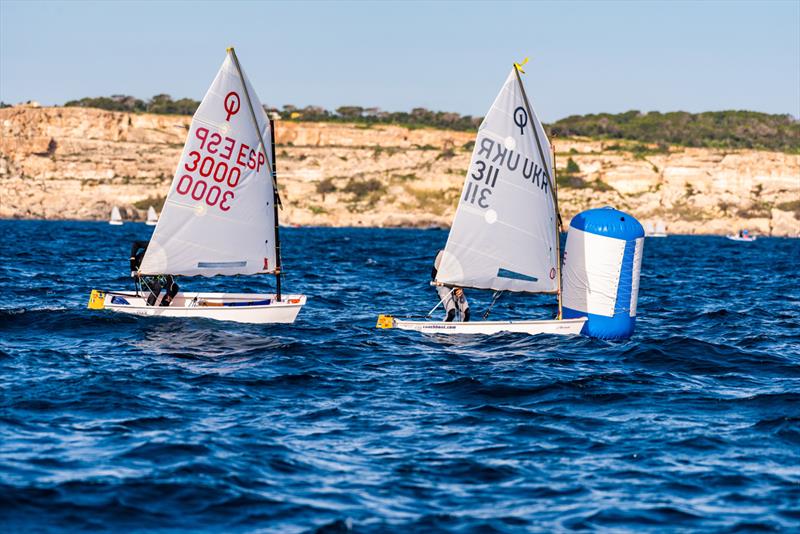 Mapfre International Euromed Championships photo copyright Alex Turnbull taken at Malta Young Sailors Club and featuring the Optimist class