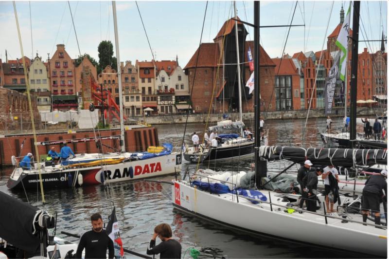 The ORC fleet preparing to leave the historic Gdansk harbour photo copyright Tadeusz Lademan taken at  and featuring the ORC class