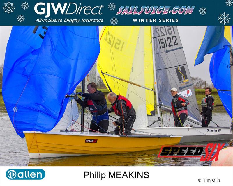 Phil Meakins and Andrew Eggett during the John Merricks Tiger Trophy - GJW Direct Sailjuice Winter Series Round 6 - photo © Tim Olin / www.olinphoto.co.uk