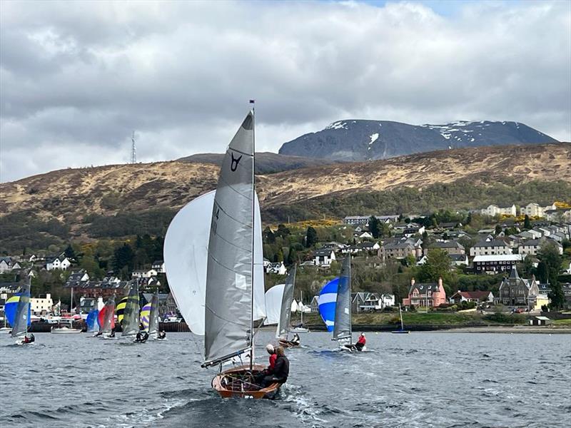 Ospreys in Fort William, Lochaber YC hosted second leg of 2023 Scottish Tour photo copyright Vince Dean taken at Lochaber Yacht Club and featuring the Osprey class