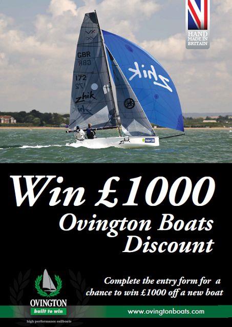 Win £1000 Ovington Boats Discount photo copyright Ovington Boats taken at  and featuring the  class