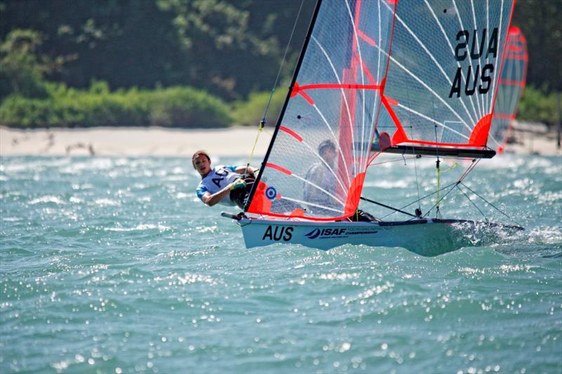 29ers at the 2015 Youth Sailing World Championships photo copyright Christophe Launay taken at  and featuring the  class