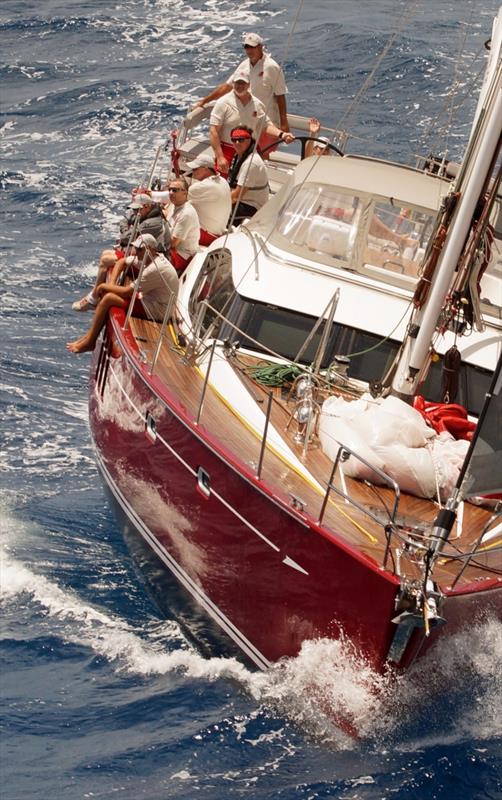 Oyster 625, Red Cat on day 2 of Oyster Regatta Antigua photo copyright Kevin Johnson Photography taken at  and featuring the Oyster class