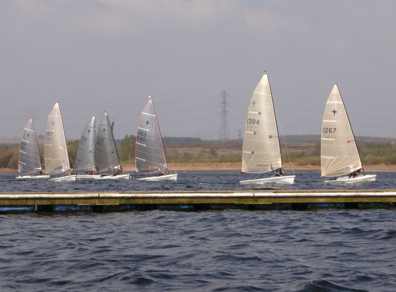 Classic Chase conditions for their first ever Phantom open photo copyright Emma Eardley taken at Chase Sailing Club and featuring the Phantom class