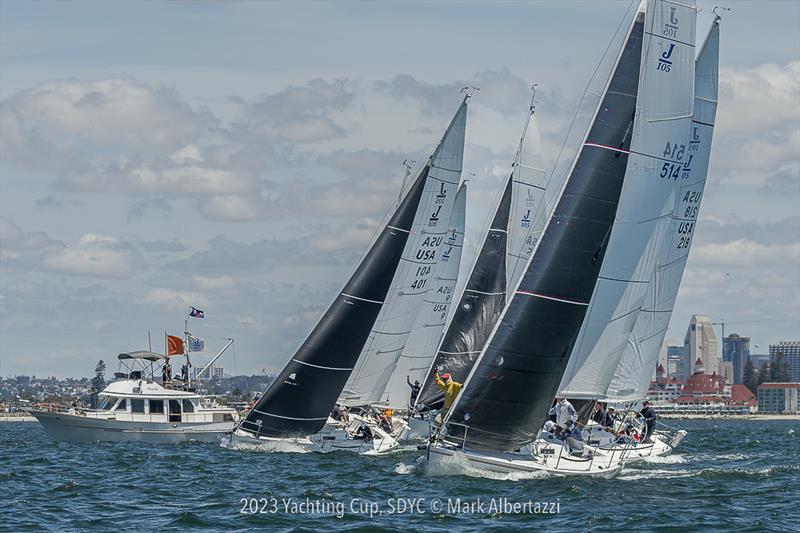 2023 Yachting Cup photo copyright Mark Albertazzi taken at San Diego Yacht Club and featuring the PHRF class
