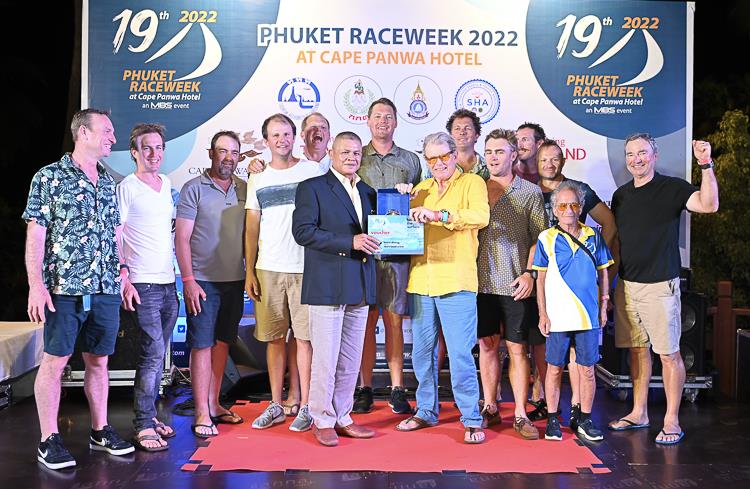 Team Hollywood, IRC 0: Phuket Raceweek 2022 photo copyright PRW Media taken at Phuket Yacht Club and featuring the  class
