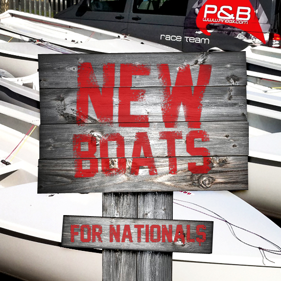 New Boats For Nationals!