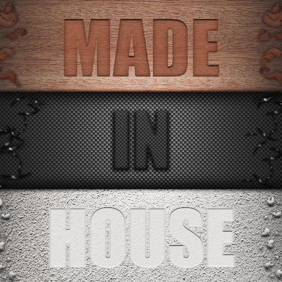 Made In-house with P&B!