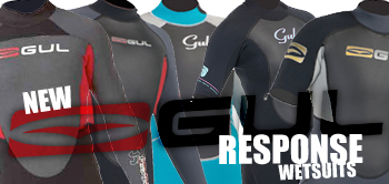NEW Gul Response Wetsuits!