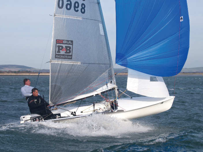 Ian Pinnell 505 sailing photo copyright P&B taken at  and featuring the  class