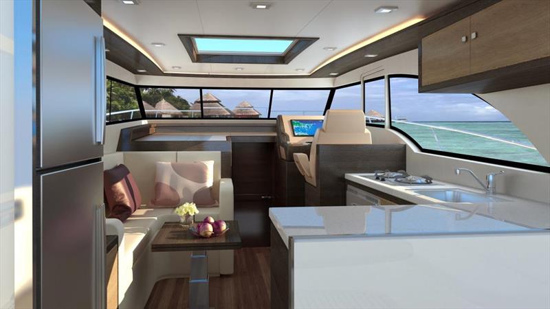 Hudson Bay 390 - Artist Impression photo copyright Sanctuary Cove Media taken at  and featuring the Power boat class