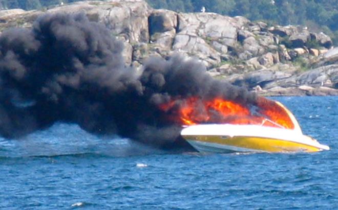 Preventing boat fires photo copyright 2018 United States Power Squadrons taken at  and featuring the Power boat class