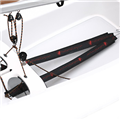 Rooster Streaker Padded Toestrap - Pair 