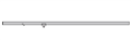 Rooster Replacement Standard Lower Mast for the Laser®