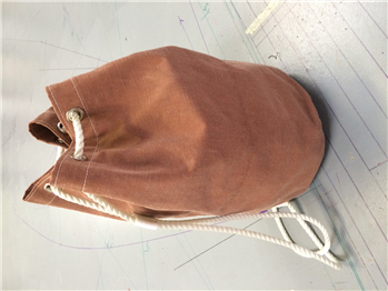 Exe Sails Recycled Traditional Sail Canvas Duffle Bag