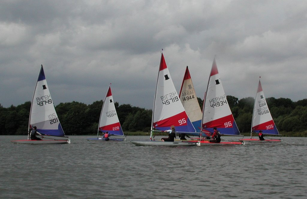 Sutton Sailing Club holds its first Topper open for 15 years photo copyright Faren Goding taken at Sutton Sailing Club and featuring the  class