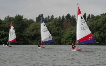 Sutton Sailing Club holds its first Topper open for 15 years
