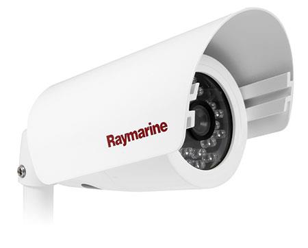 The new CAM200IP marine video camera brings high definition video monitoring to Raymarine multifunction displays photo copyright Raymarine taken at  and featuring the  class