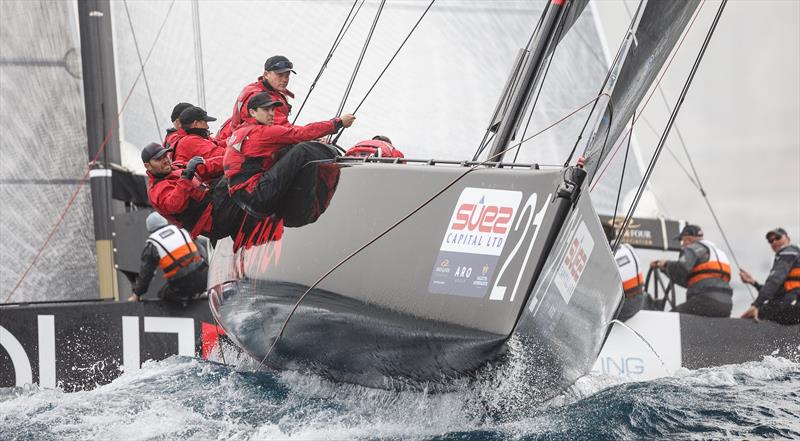 Katusha on the crest of a wave on day 1 of the RC44 Valletta Cup fleet racing - photo © www.MartinezStudio.es