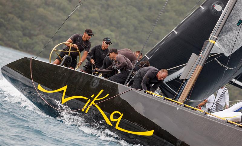 Team Nika on day 3 of the RC44 Virgin Gorda Cup fleet racing photo copyright Nico Martinez / www.MartinezStudio.es taken at  and featuring the RC44 class