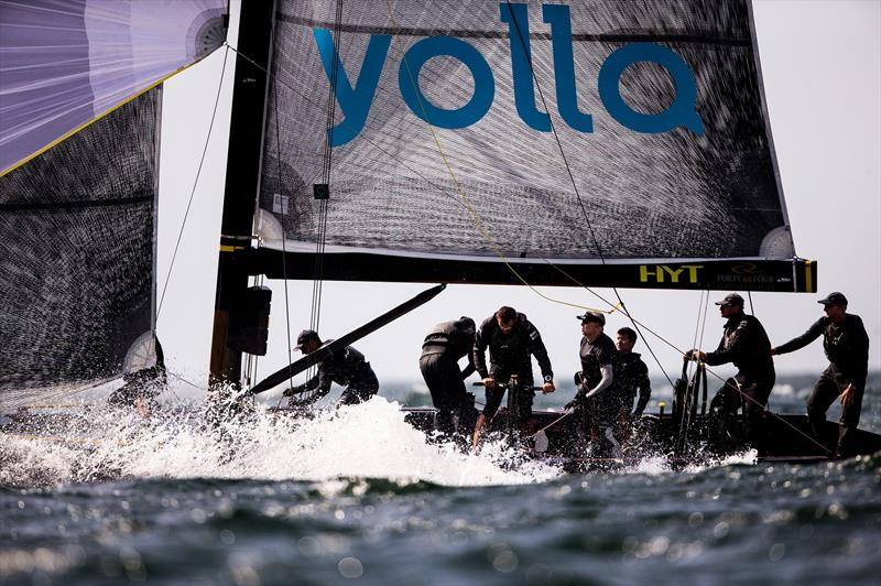 Team Nika finish the RC44 Cascais Cup fleet racing in third overall - photo © www.MartinezStudio.es