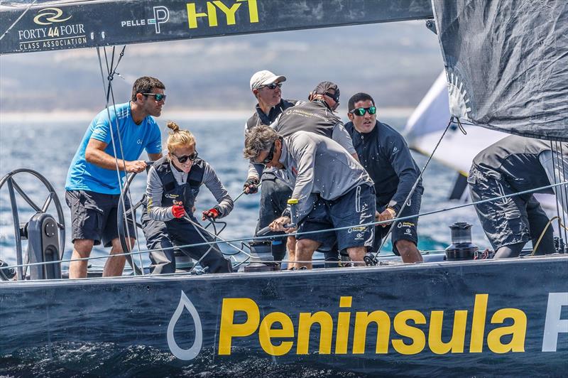 Peninsula Petroleum won the final race on day 1 of the RC44 Sotogrande Cup photo copyright www.MartinezStudio.es taken at  and featuring the RC44 class