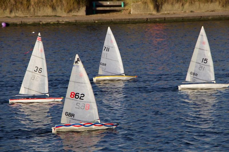 RC Lasers Autumn Series at Fleetwood day 4 photo copyright Tim Lanigan taken at Fleetwood Model Yacht Club and featuring the RC Laser class