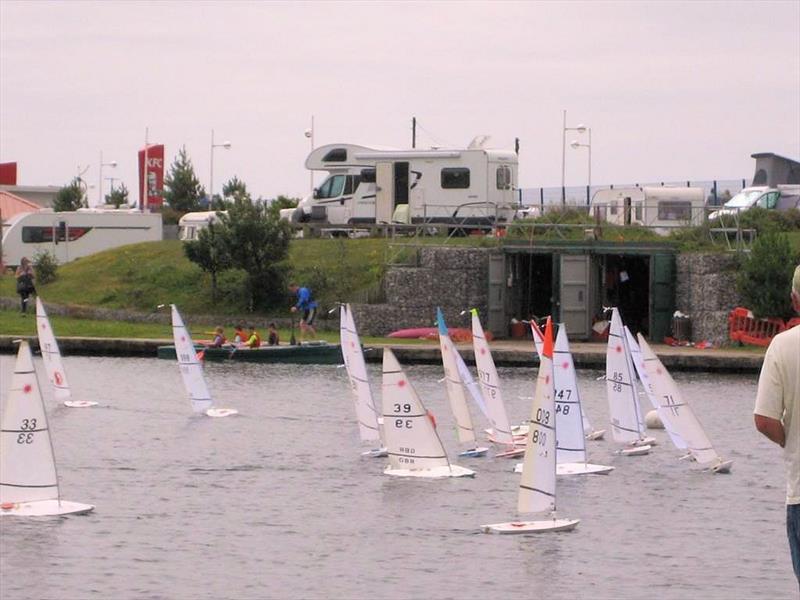 RC Laser National Championships at West Lancs photo copyright Dave Fowler taken at West Lancashire Yacht Club and featuring the RC Laser class