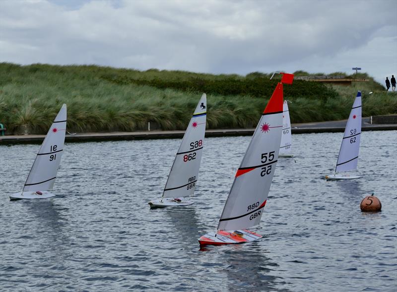 RC Laser Northern Open at Fleetwood photo copyright Susan Sharman taken at Fleetwood Model Yacht Club and featuring the RC Laser class