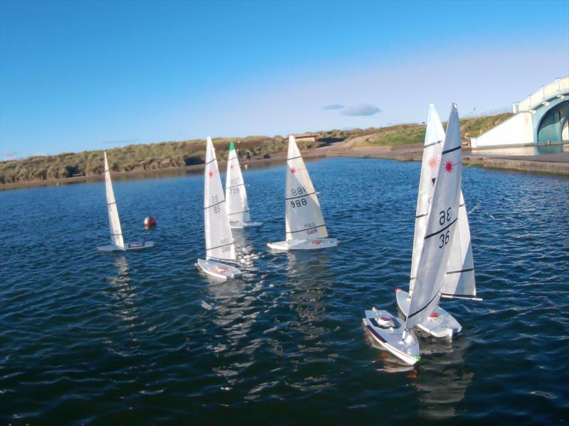 RC Laser Northern Autumn Series day 2 photo copyright Tony Wilson taken at Fleetwood Model Yacht Club and featuring the RC Laser class