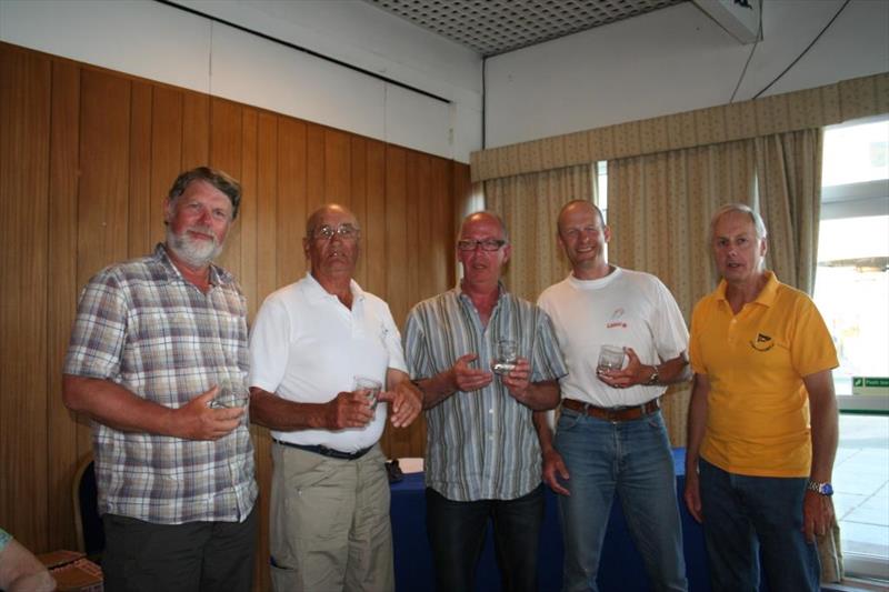 Top team at the RC Laser Championship of Nations photo copyright Caroline Bedford taken at West Lancashire Yacht Club and featuring the RC Laser class
