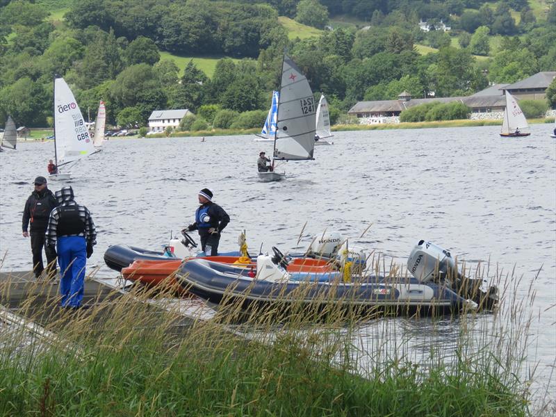 2023 Border Counties Midweek Sailing Series at Bala - Thanks to the safety and OOD's - without all of you none of these events could take place photo copyright John Rees taken at Bala Sailing Club and featuring the RIB class