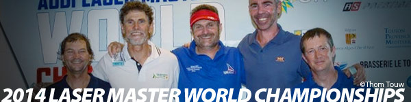 Rooster MD Steve Cockerill, 2014 Laser Radial Master World Champion