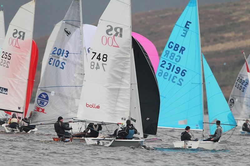 Action from the rescheduled 2013 Yorkshire Dales Brass Monkey photo copyright Paul Hargreaves taken at Yorkshire Dales Sailing Club and featuring the RS200 class