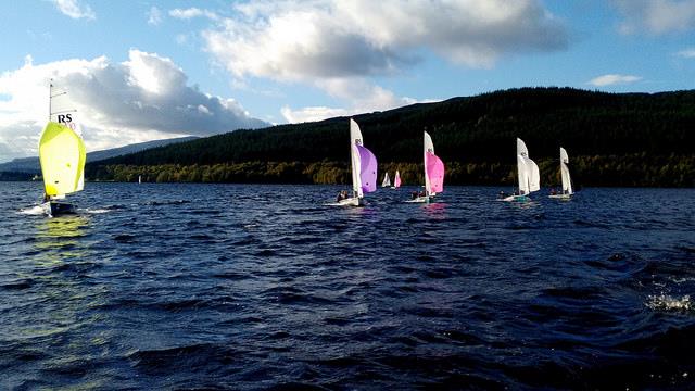 JP Watersports Scottish Tour at Loch Tummel photo copyright Fiona Rigg taken at Loch Tummel Sailing Club and featuring the RS200 class