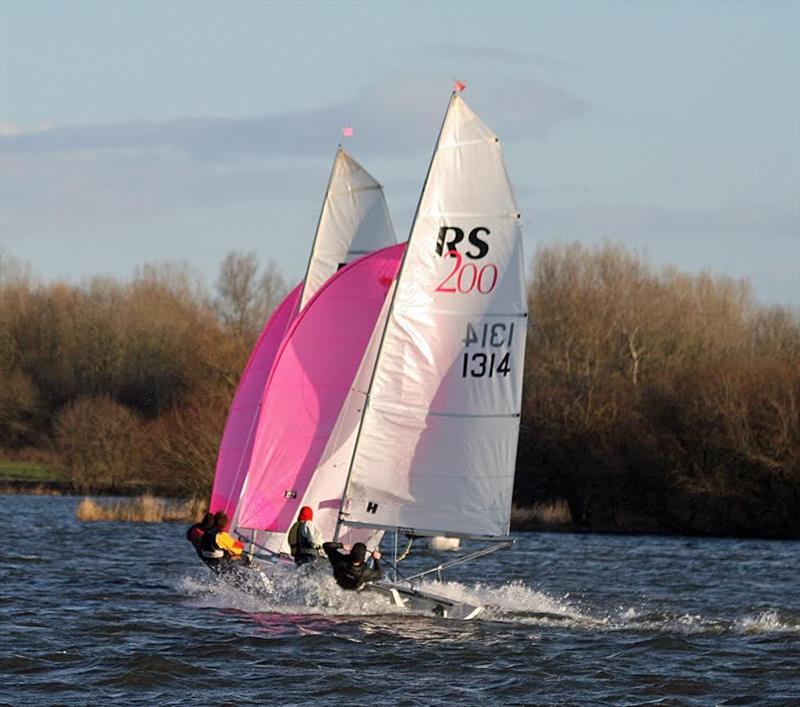Crewsaver Tipsy Icicle Series week 5 at Leigh & Lowton photo copyright Gerard van den Hoek taken at Leigh & Lowton Sailing Club and featuring the RS200 class