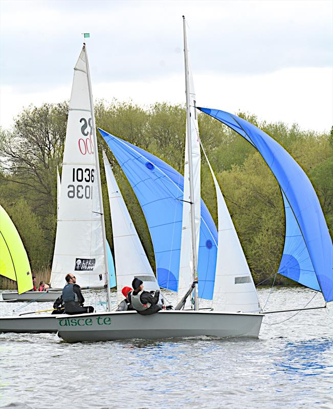 RS200s at Wembley photo copyright Julian Bradley taken at Wembley Sailing Club and featuring the RS200 class