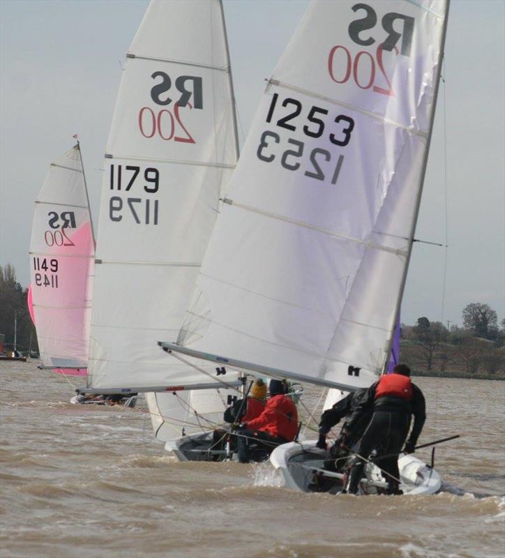 RS200s at Waldringfield photo copyright Alexis Smith taken at Waldringfield Sailing Club and featuring the RS200 class