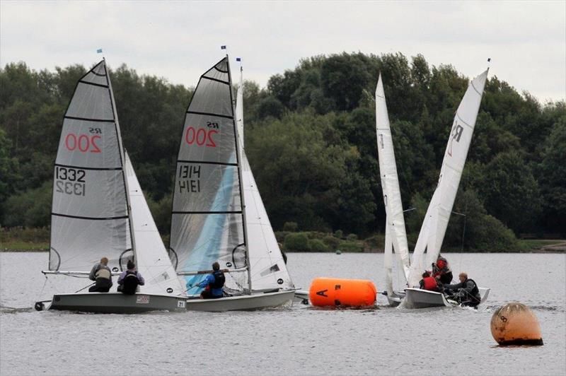 RS200s at Leigh & Lowton photo copyright Tim Yeates taken at Leigh & Lowton Sailing Club and featuring the RS200 class