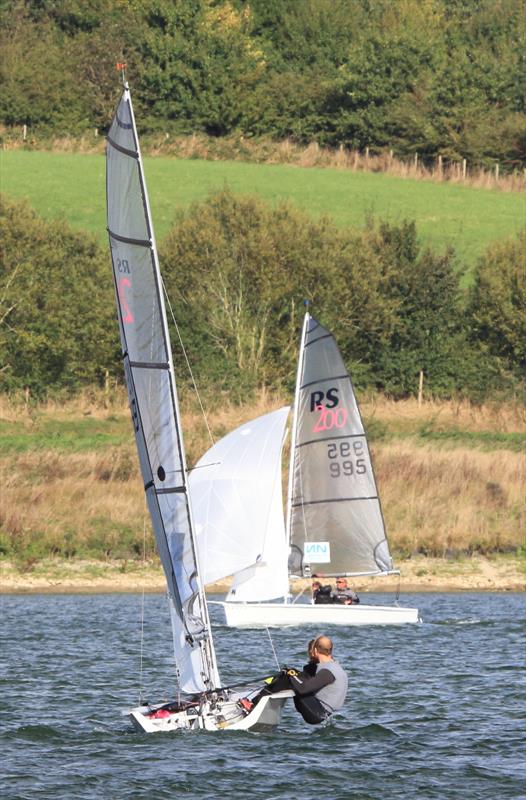 Christian Birrell & Holly Scott during the RS200 Inland and Magic Marine Youth Championship at Northampton photo copyright Chris Bowen taken at Northampton Sailing Club and featuring the RS200 class