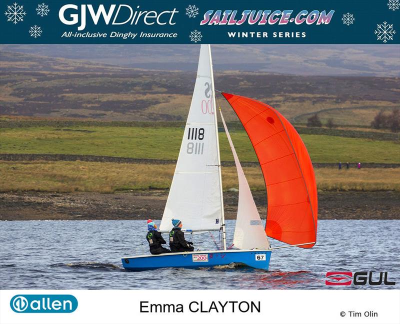 GJW Direct SailJuice Winter Series Gul Lady Emma Clayton - photo © Tim Olin / www.olinphoto.co.uk