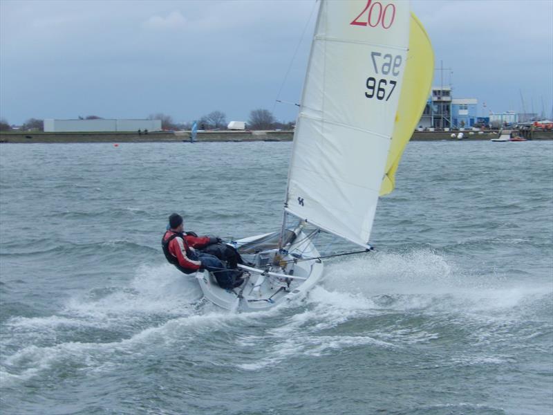 RS200 SEAS Open at Queen Mary photo copyright Julian Bradley taken at Queen Mary Sailing Club and featuring the RS200 class